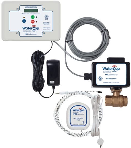 WaterCop Pro Wireless Sensor System with Auto shutoff valve